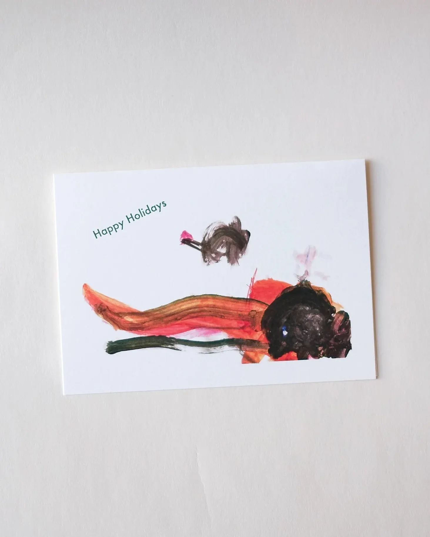OIDÉ Happy Holiday Card - Abstract