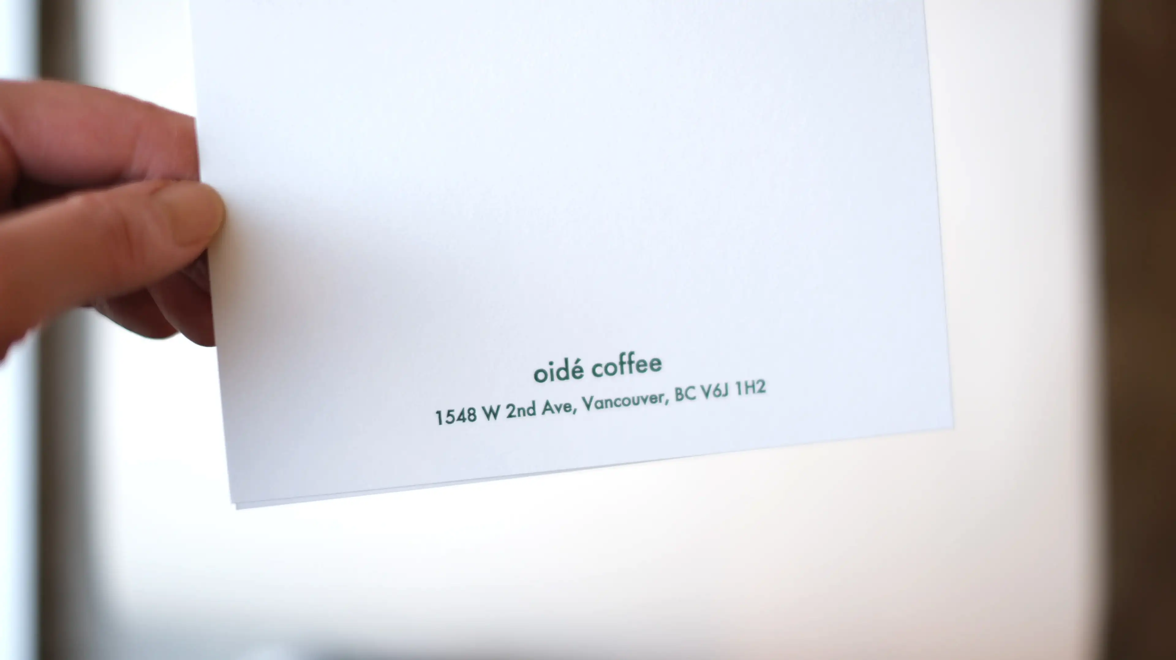 OIDÉ Happy Holiday Card - Abstract