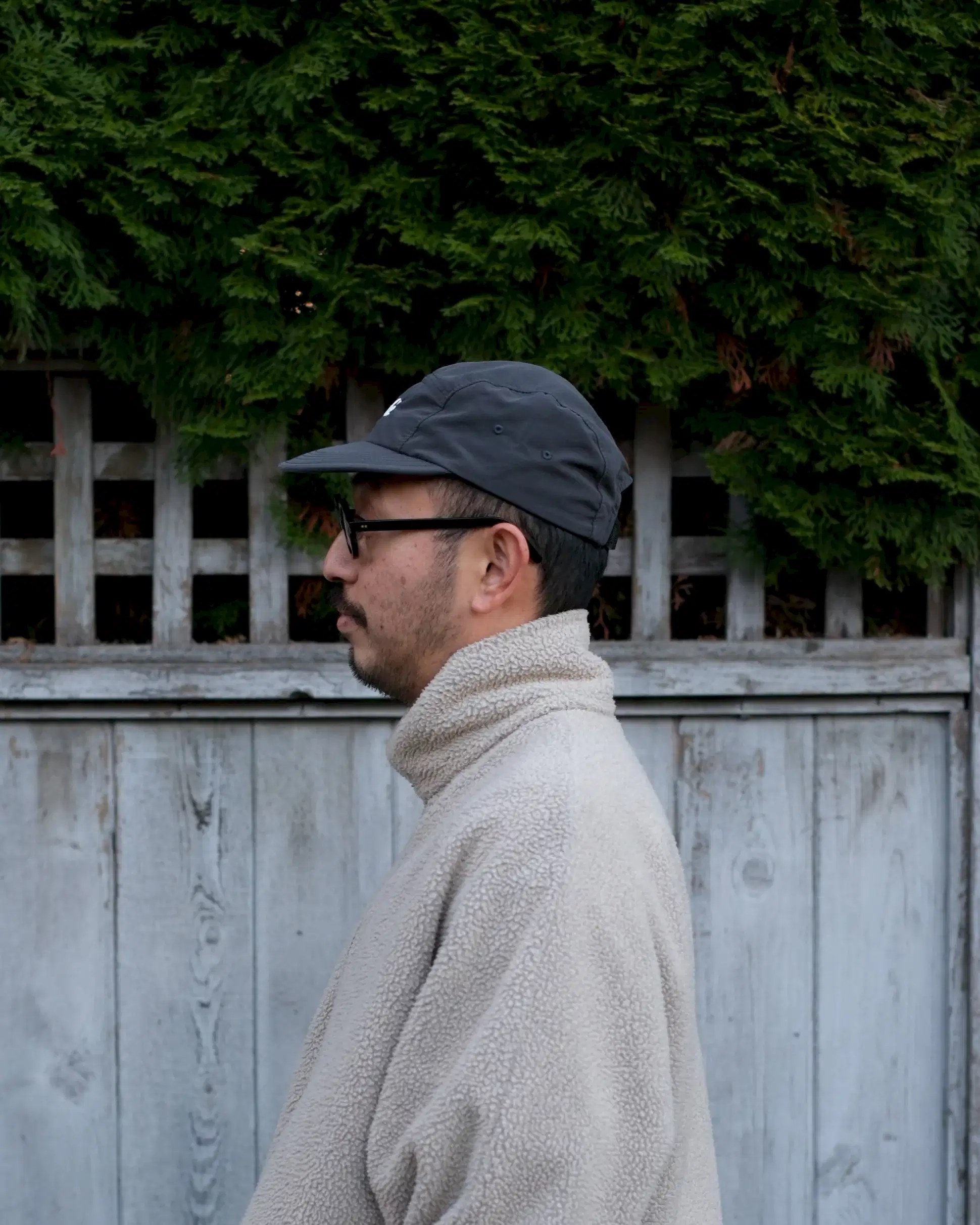OIDÉ Soft Nylon Cap Charcoal