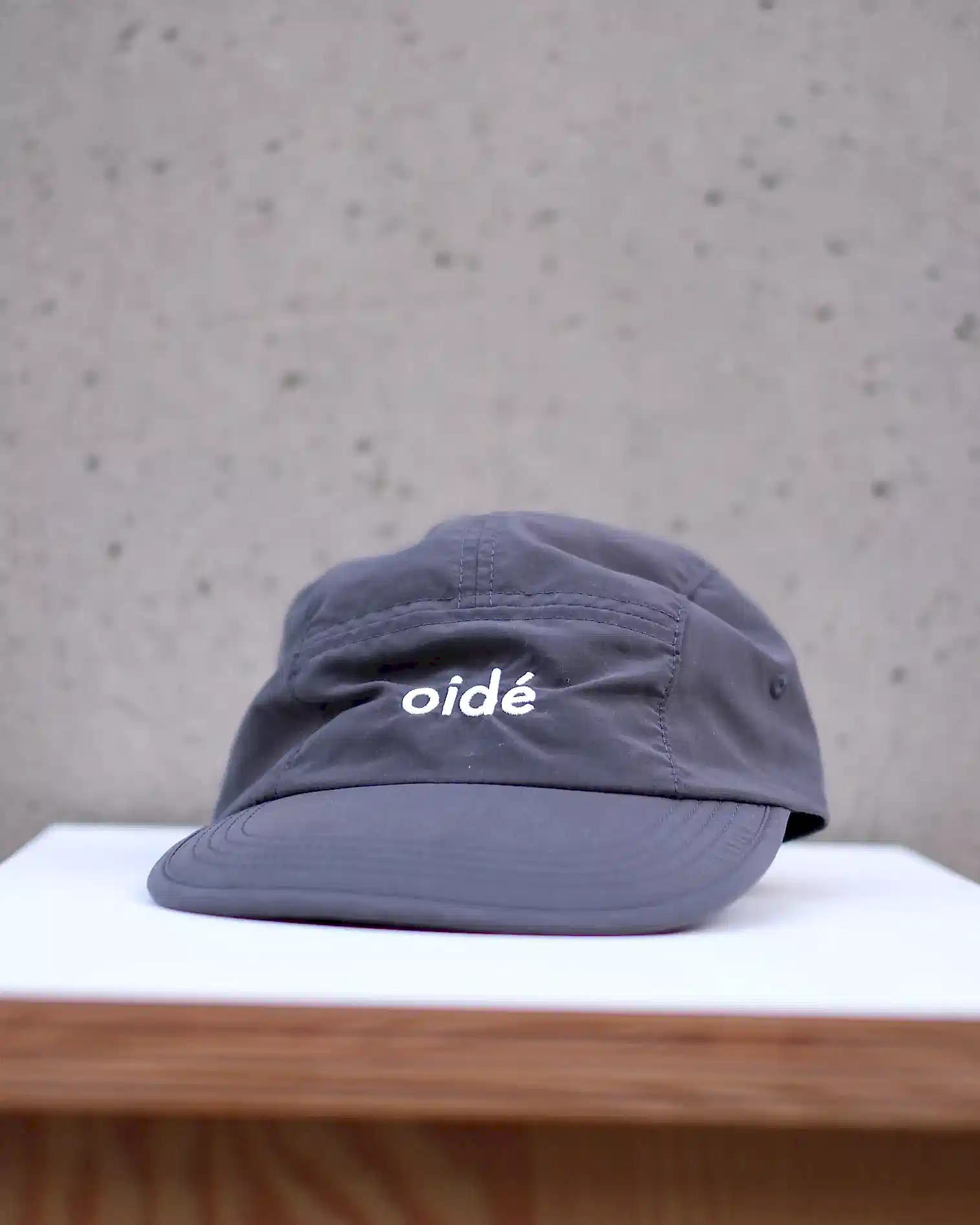 OIDÉ Soft Nylon Cap Charcoal