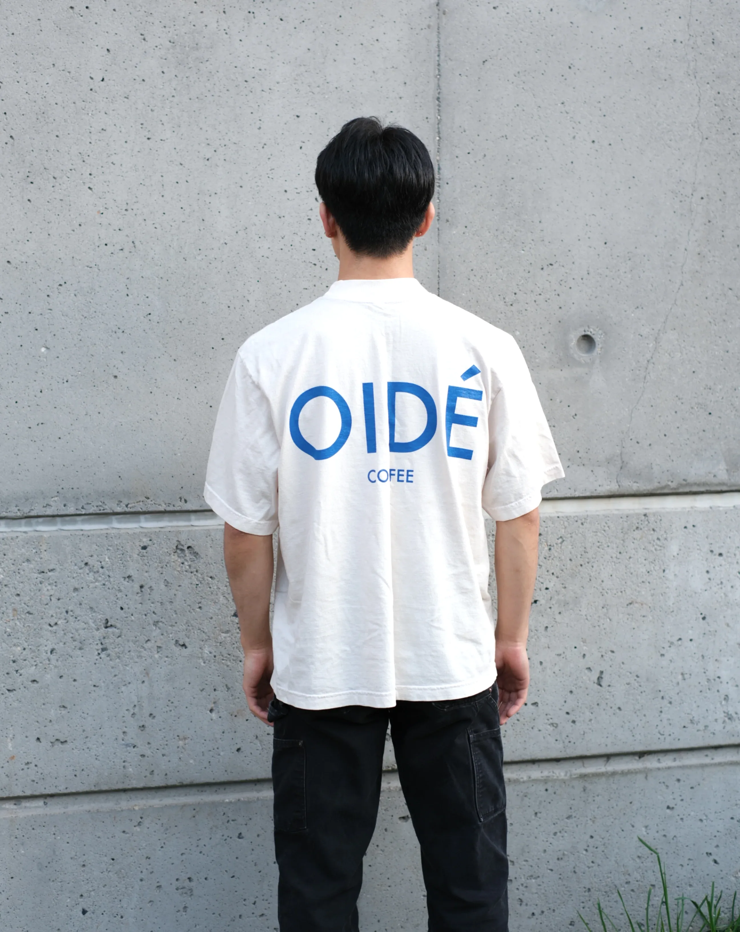 Mock Neck T - Cream