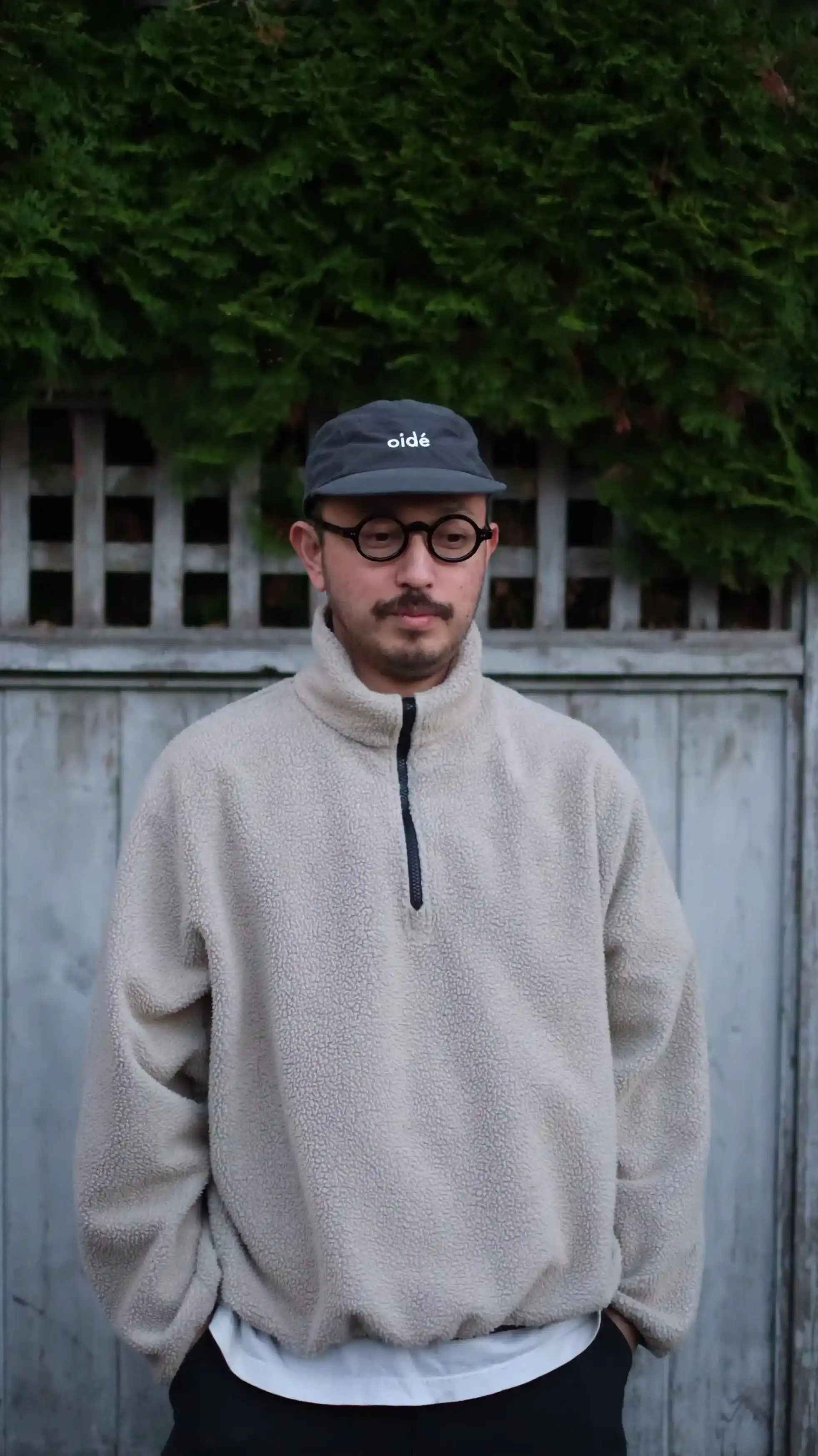 OIDÉ Soft Nylon Cap Charcoal
