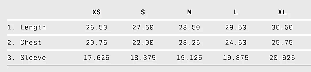 Size Guide
